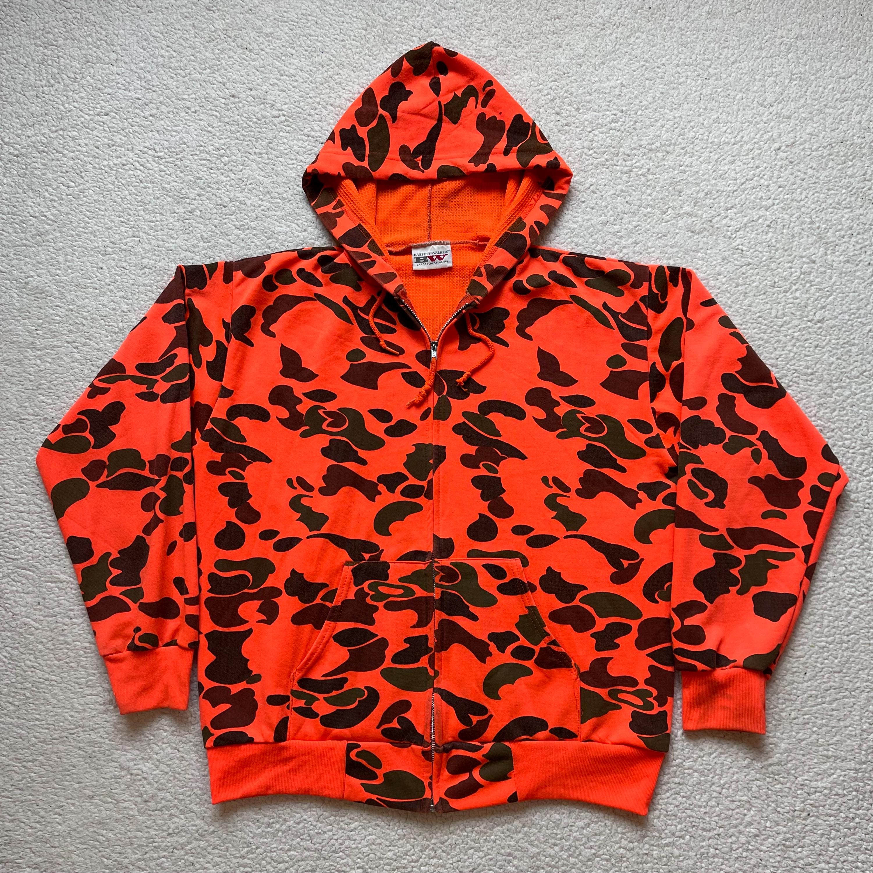 Blaze Orange Hoodie Etsy