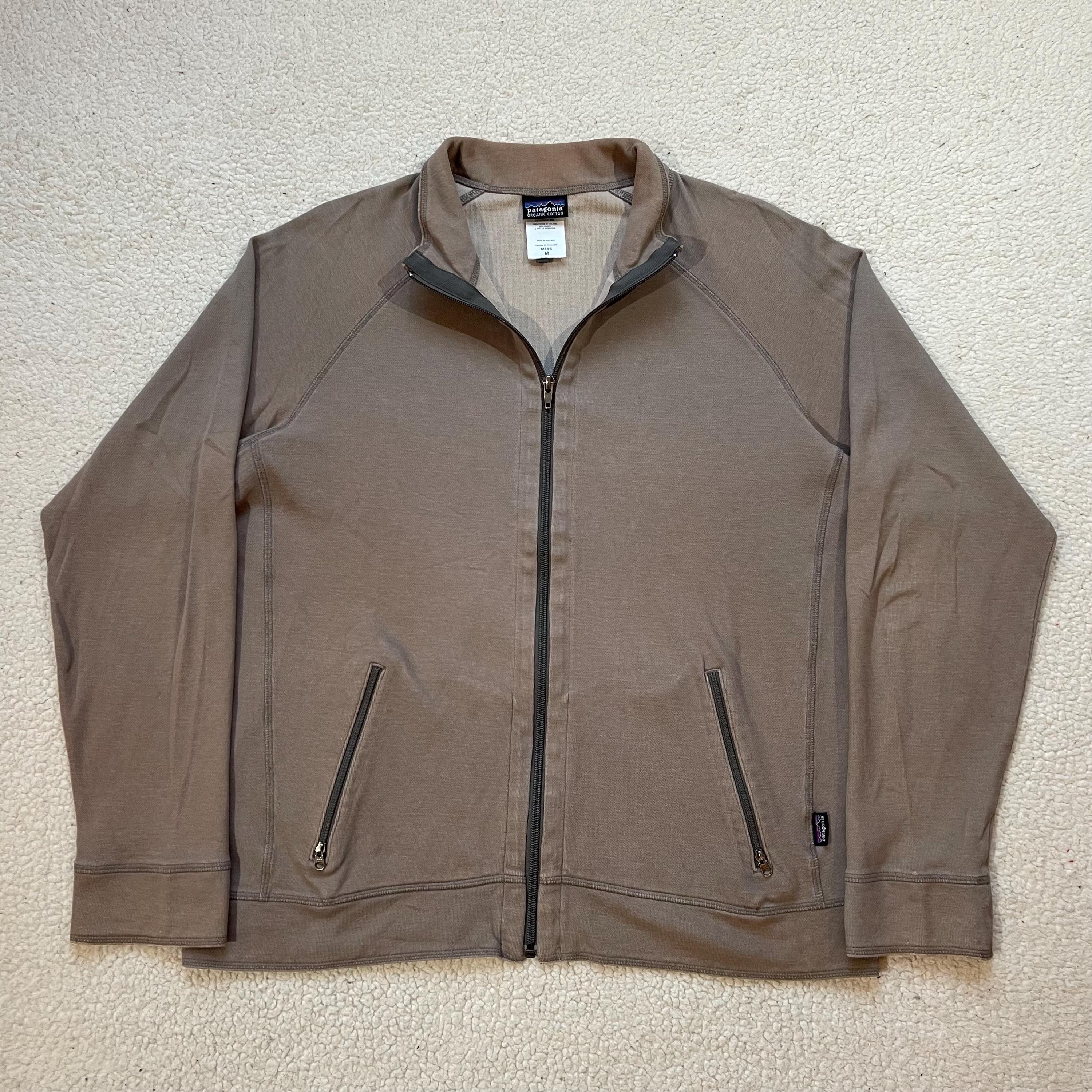 91年製 patagonia Stripe Cotton L/S Shirt 青白 XL 90s