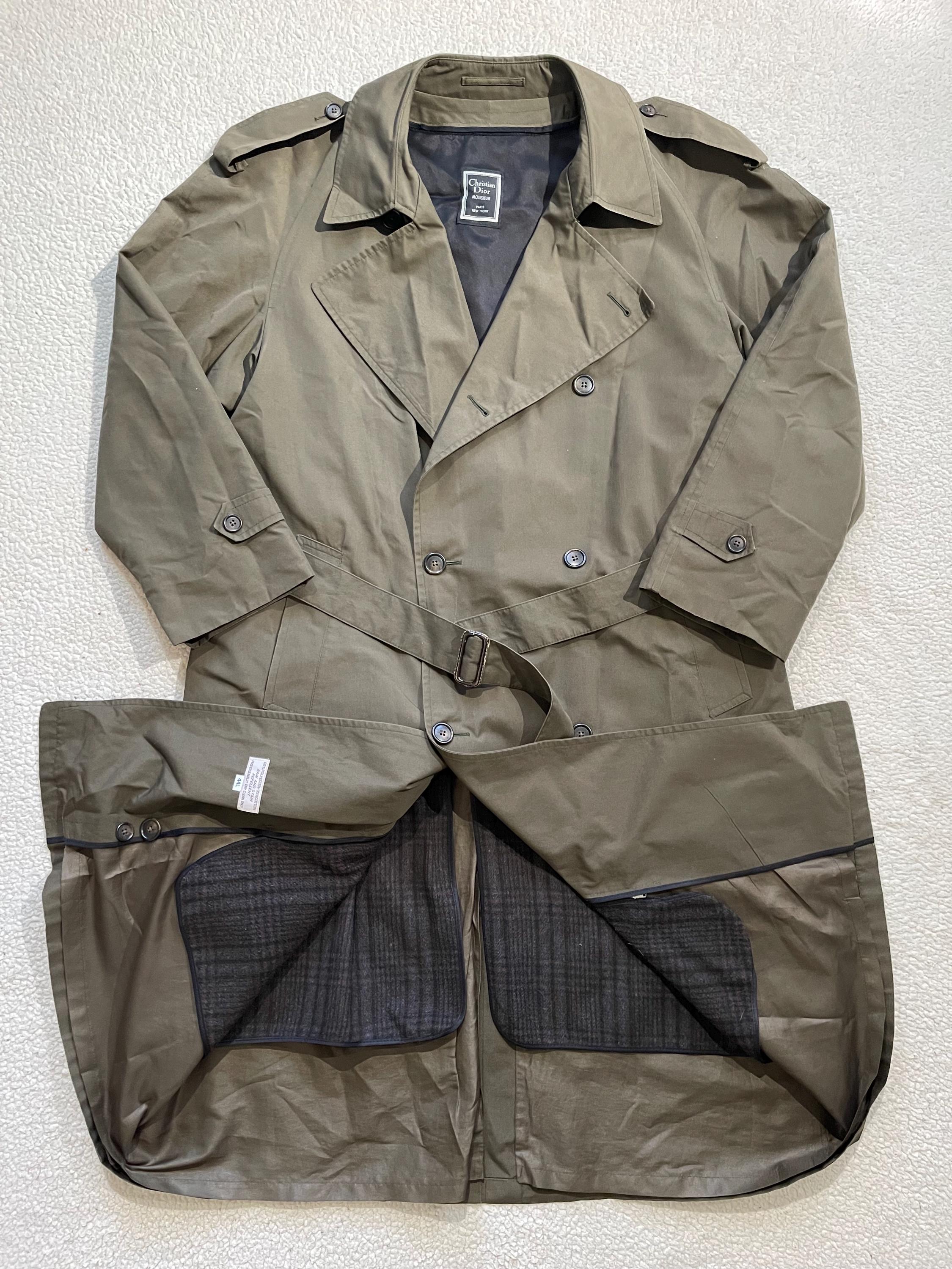 Christian Dior MONSIEUR ダブルブレストトレンチコートChristian Dior