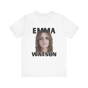Emma Watson Graphic Tshirt, Vintage Movie Fan Tee for Emma Lovers, Feminist Inspired Shirt, Retro Actress Gift for Film Buffs and Collectors