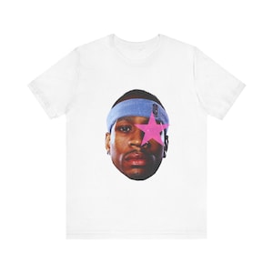 Allen Iverson Shirt, Vintage NBA Tee, Basketball Graphic Tshirt, Hip Hop Streetwear, Sports Shirt, Cool Gift for Men, Urban Fashion Tee