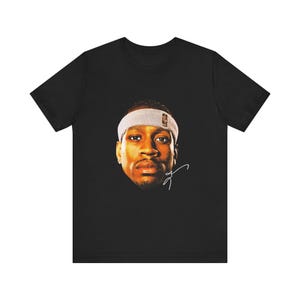 Allen Iverson Tshirt, Vintage Basketball Shirt, NBA Graphic Tee, Hip Hop Streetwear, Mens Urban Fashion, Cool Sports Gift, Aesthetic Tshirt