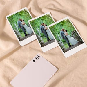Wedding Guest Book Alternative, Blank Playing Cards, Custom Guest Book Playing Cards, Wedding Signing Book, Wedding Favor