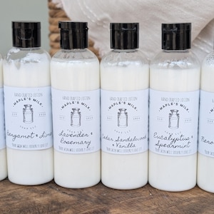 Goat Milk Lotion - Maple&#39;s Milk Soap