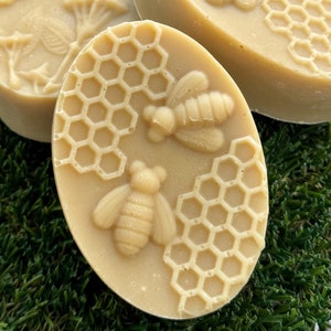 Handmade Oatmeal Honey Lavender Soap – Vegan Bar with Natural Ingredients, Gift for Her