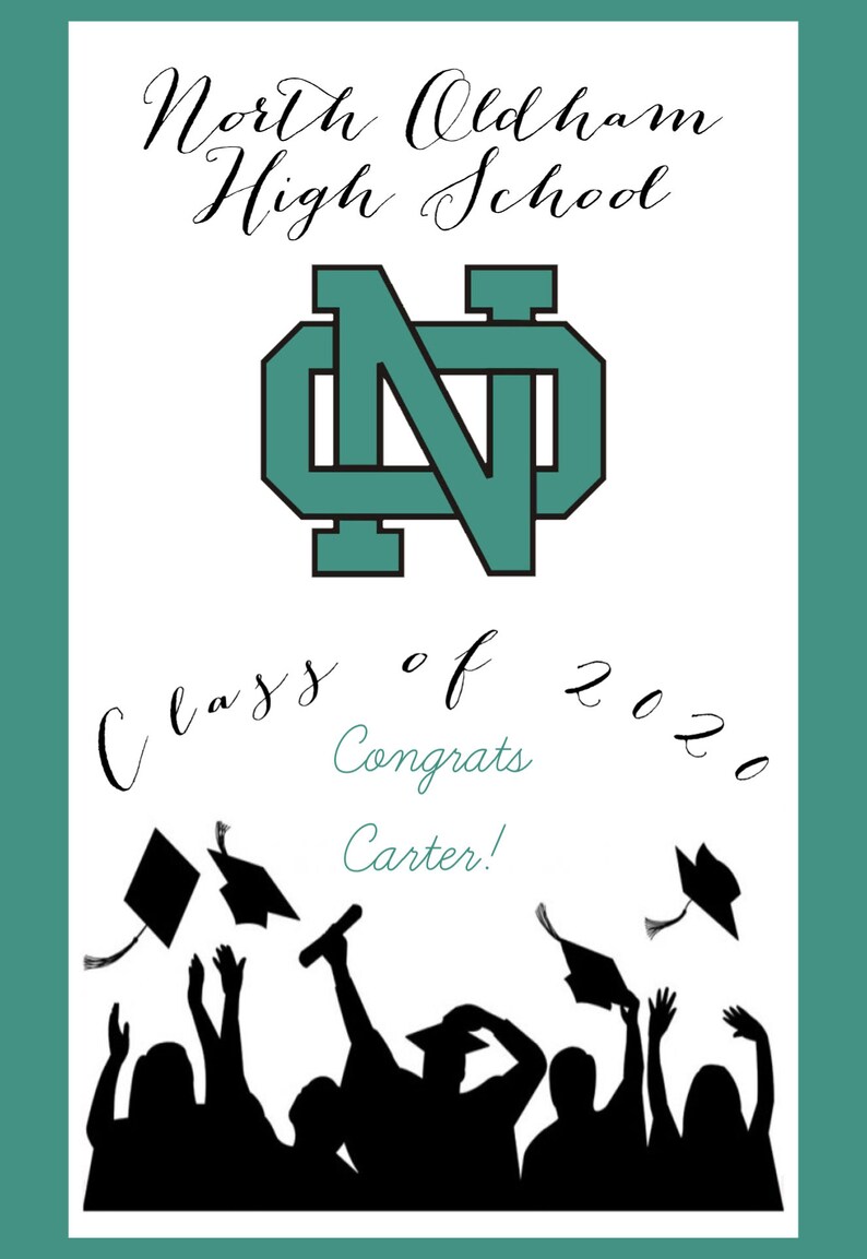 North Oldham High School Louisville Graduation Class of Etsy
