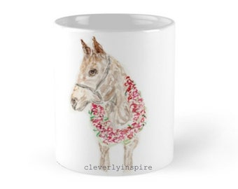 Set of 4 mugs, Derby Horse, Roses,Julep, Kentucky, Churchill Downs, Southern