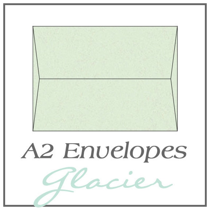 A2 Envelopes Glacier image 1