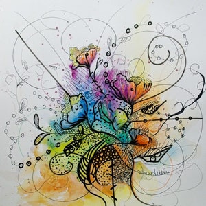 Mixed Media Outgrown Original Artwork