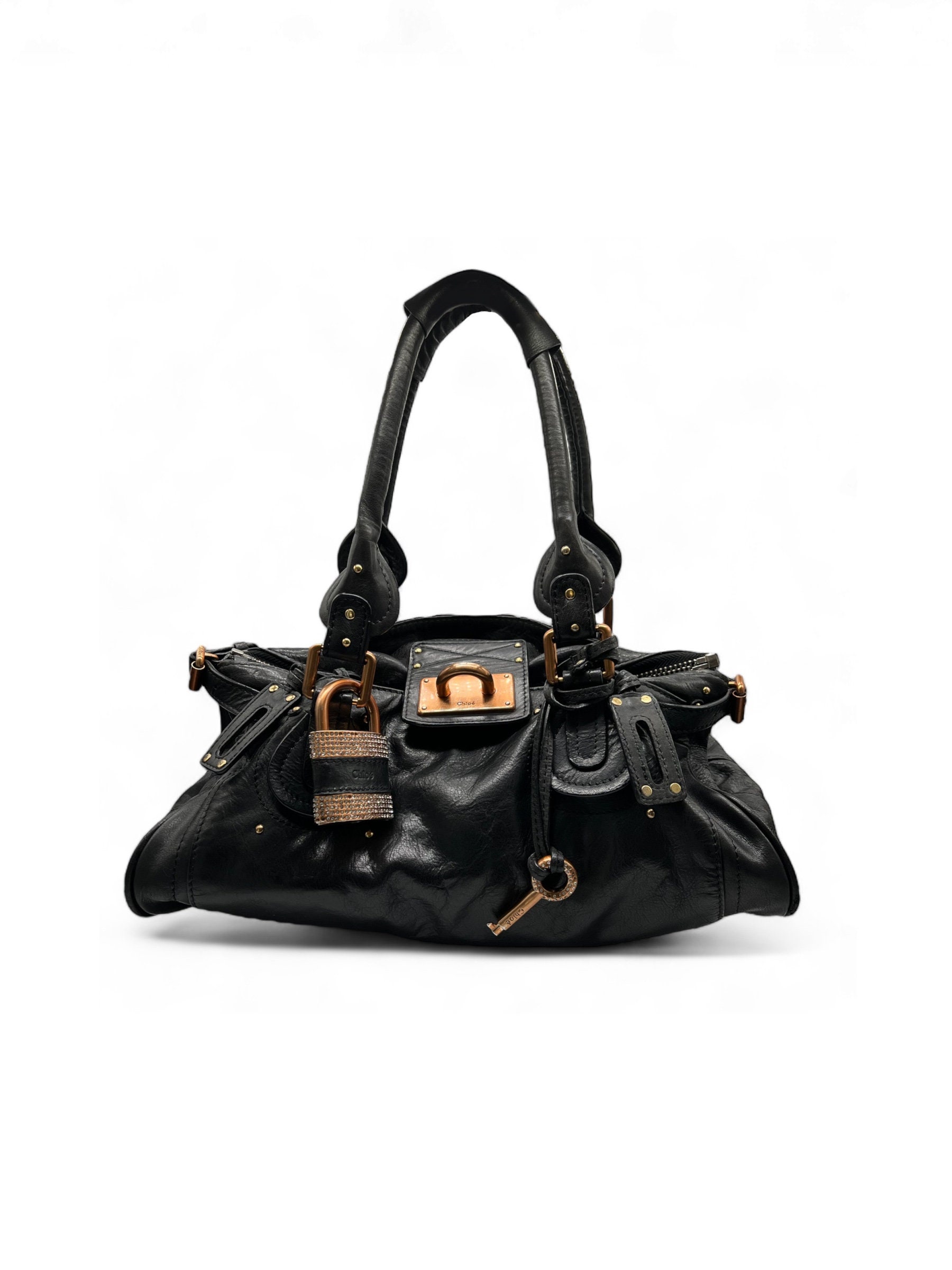 Authentic chloe padinton y2k bag black