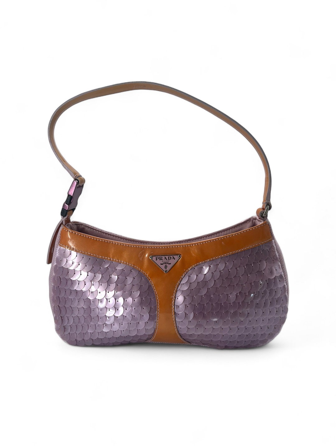 Prada rosa Tasche mit Pailletten