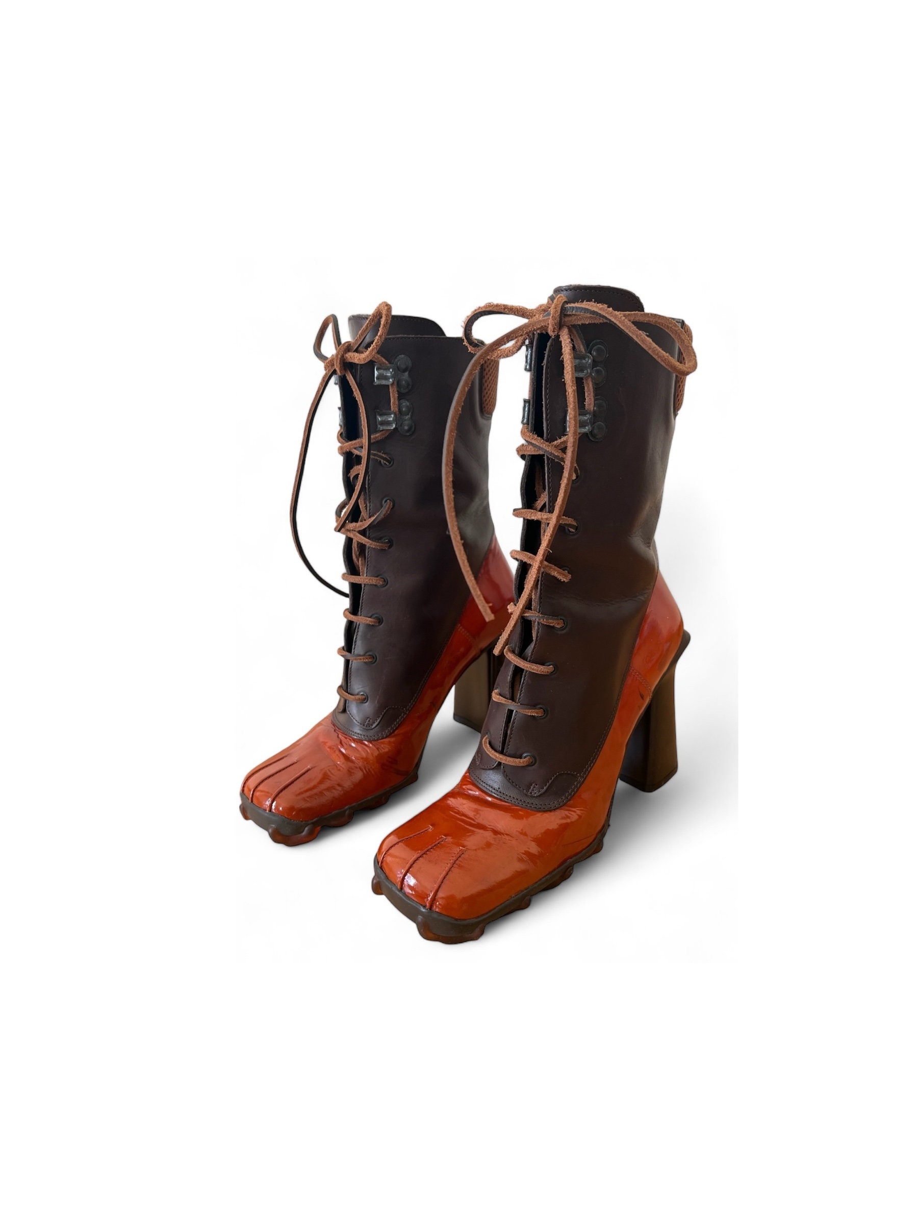 Miu Miu Bubble Sole Boots - Etsy Miu Miu Bubble Sole Boots - Etsy