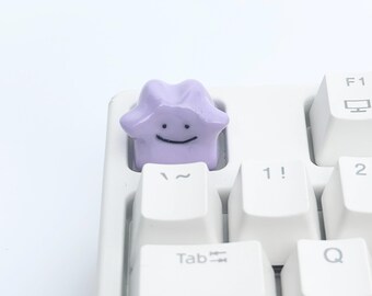 Idem keycap, Pokemon keycap, MX Cherry Switches mechanisch toetsenbordaccessoire, ambachtelijke keycap, handgemaakt cadeau, Clay Keycap, cadeau voor haar