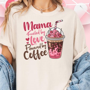 Coffee Mom Shirt Coffee Mama Shirt, Coffee Shirt for Women Mom Iced Coffee Shirt Comfort Colors Shirt, Coffee Lover tshirt Trendy Coffee Tee