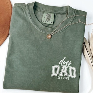 Personalized Dog Dad Shirt for Dog Dads Gift Custom Dog Dad Shirt for Dad Dog Lover Shirt New Dog Dad Gift for Dog Dad Birthday Gift for Dad