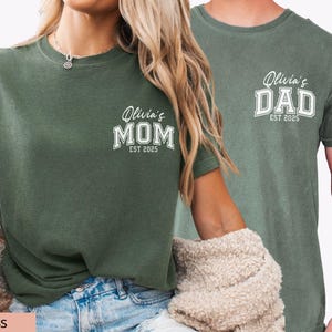 Matching Mom and Dad Shirts for Moms to Be Gifts for New Mom and Dad ...