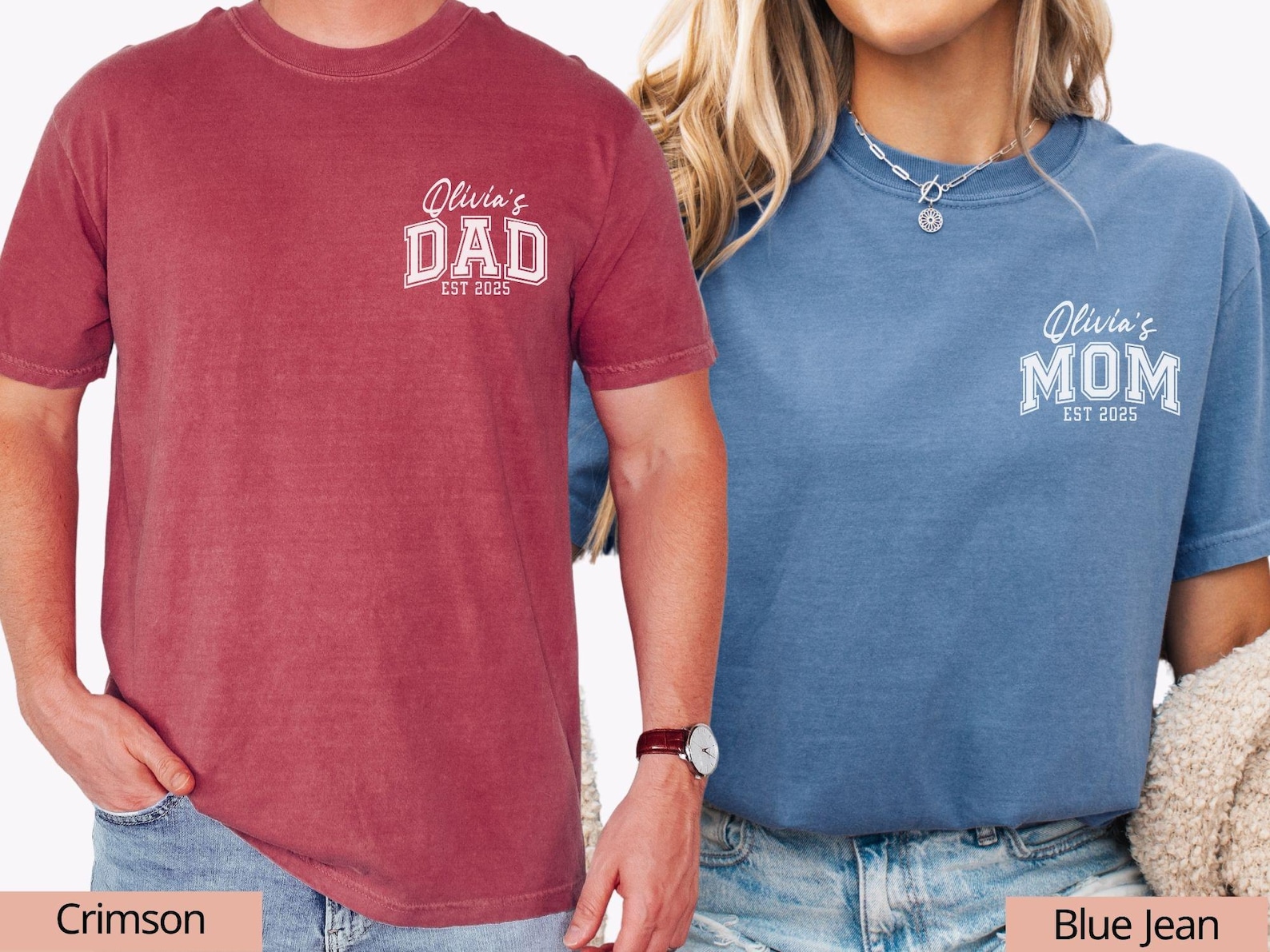 Matching Mom and Dad Shirts for Moms to Be Gifts for New Mom and Dad ...