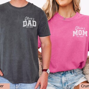 Matching Mom and Dad Shirts for Moms to Be Gifts for New Mom and Dad ...