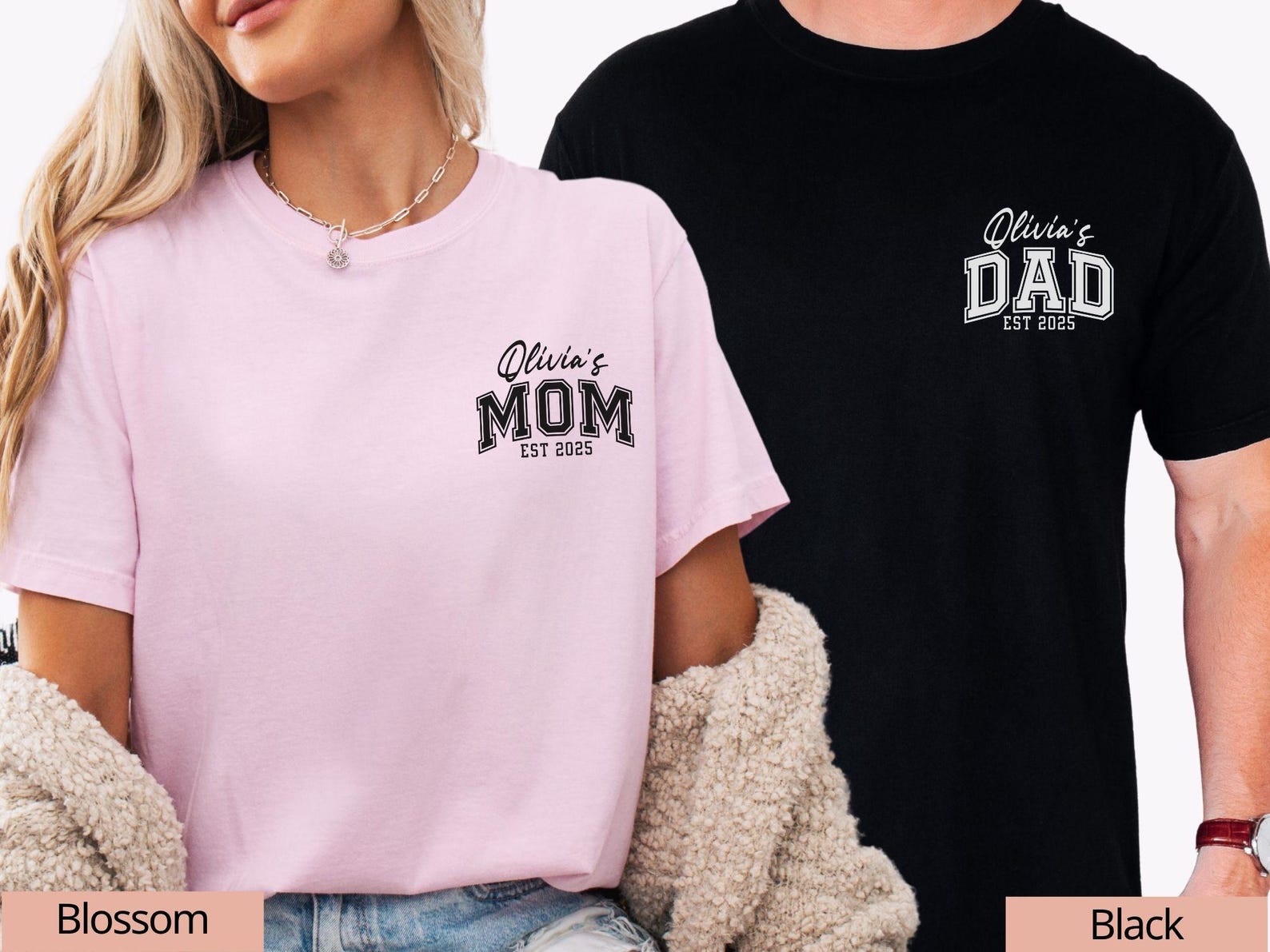 Matching Mom and Dad Shirts for Moms to Be Gifts for New Mom and Dad ...