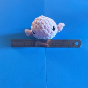 Crochet Baby Whale Plushie