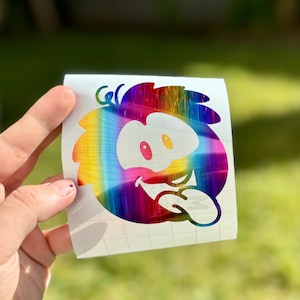 Cute Puffle Vinyl Car Decal