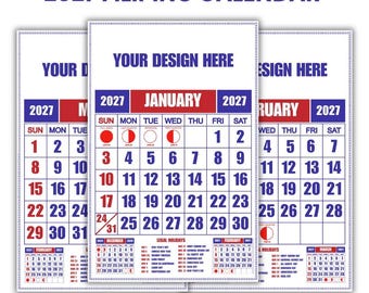 2027 Filipino Calendar Legal Size | Philippine Calendar 2027 | Philippines Calendar | Wall Calendar | Filipino Planner Calendar