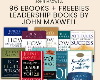 John C. Maxwell Leadership 96 eBooks Collection (Digital Download)