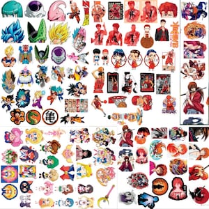 100+ 90s  Anime  |  Anime Digital Download | Sticker Digital | 90s Anime Digital Download Bundle, Retro Cartoon Collection, Nostalgic Gift