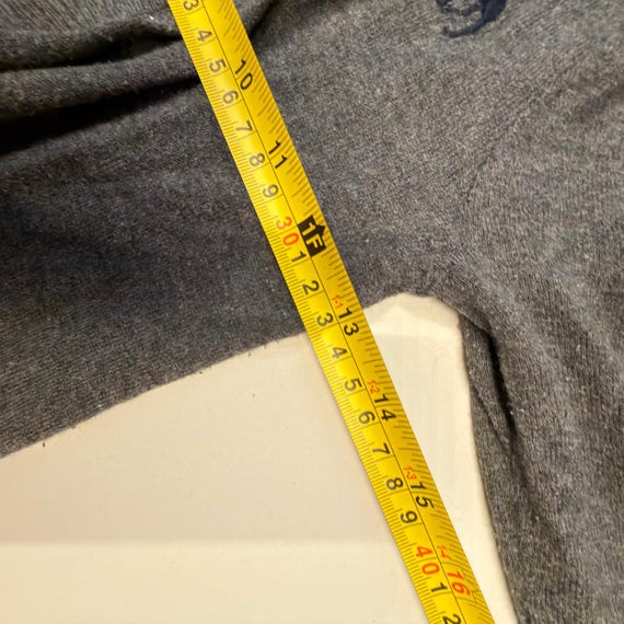 Abercrombie and Fitch Ruffle Open Front Grey Card… - image 7