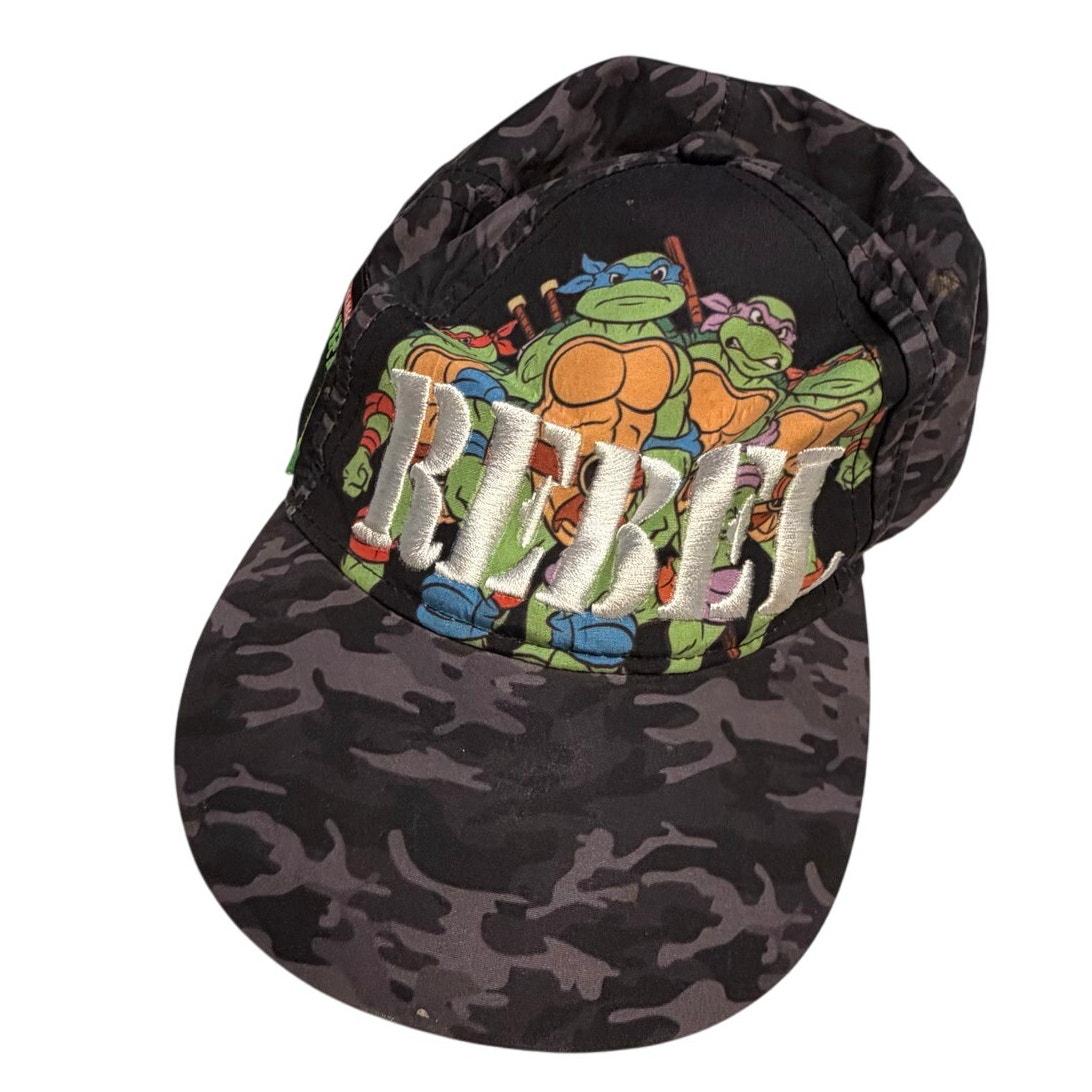 VINTAGE 90s X Rise of Teenage Mutant Ninja Turtles Rebel Hat  display picture 1