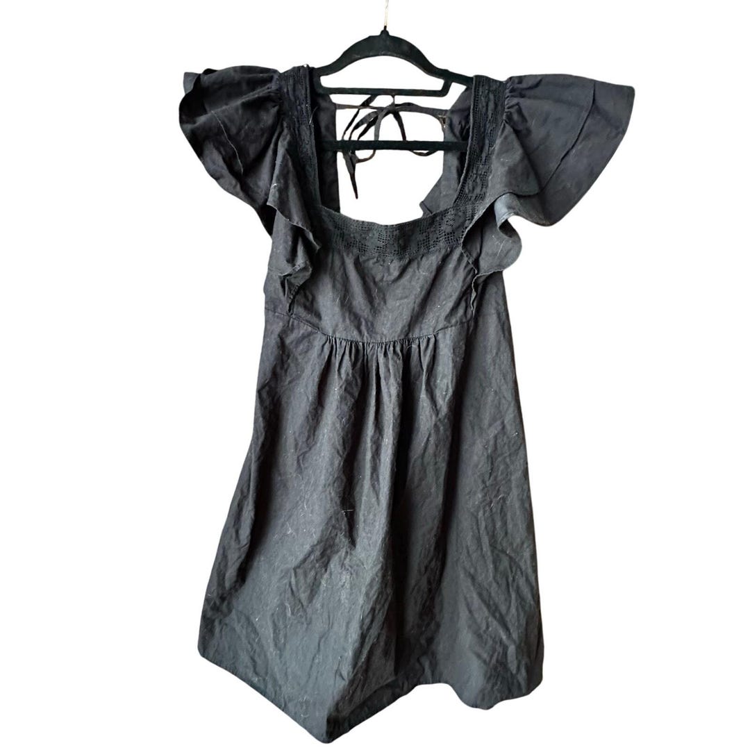 URBAN OUTFITTERS X Womens Black Babydoll Dress | Whimsygoth Grunge Goth  Gothic - Etsy