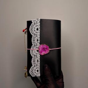 Handmade Leather Traveler&#39;s Journal - Pocketbook Size