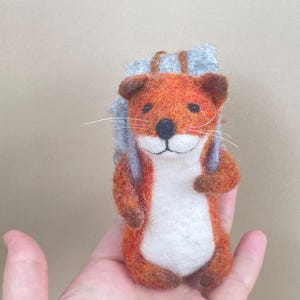 Handgemachter Filzhut / Filzrucksack kleiner Fuchs / Fuchs / Weihnachtsschmuck / Weihnachtsbaumschmuck / Geschenke