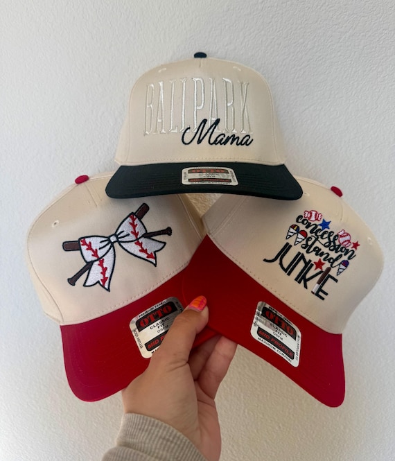 Baseball Mama Hat | Concession Stand Junkie, Game Day Style