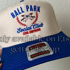 Baseball Mama Hat | Concession Stand Junkie, Game Day Style Ball Park