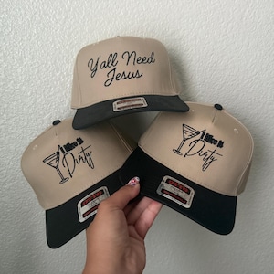 Embroidered Baseball Hat | Funny Slogan Hat Dirty