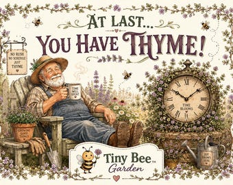 Retirement Card, Gardener Gift