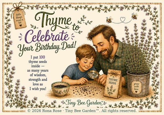 Birthday Card for Dad, Gift from Daughter, Son