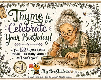 Birthday Card for Grandma, Gift from Grandkids