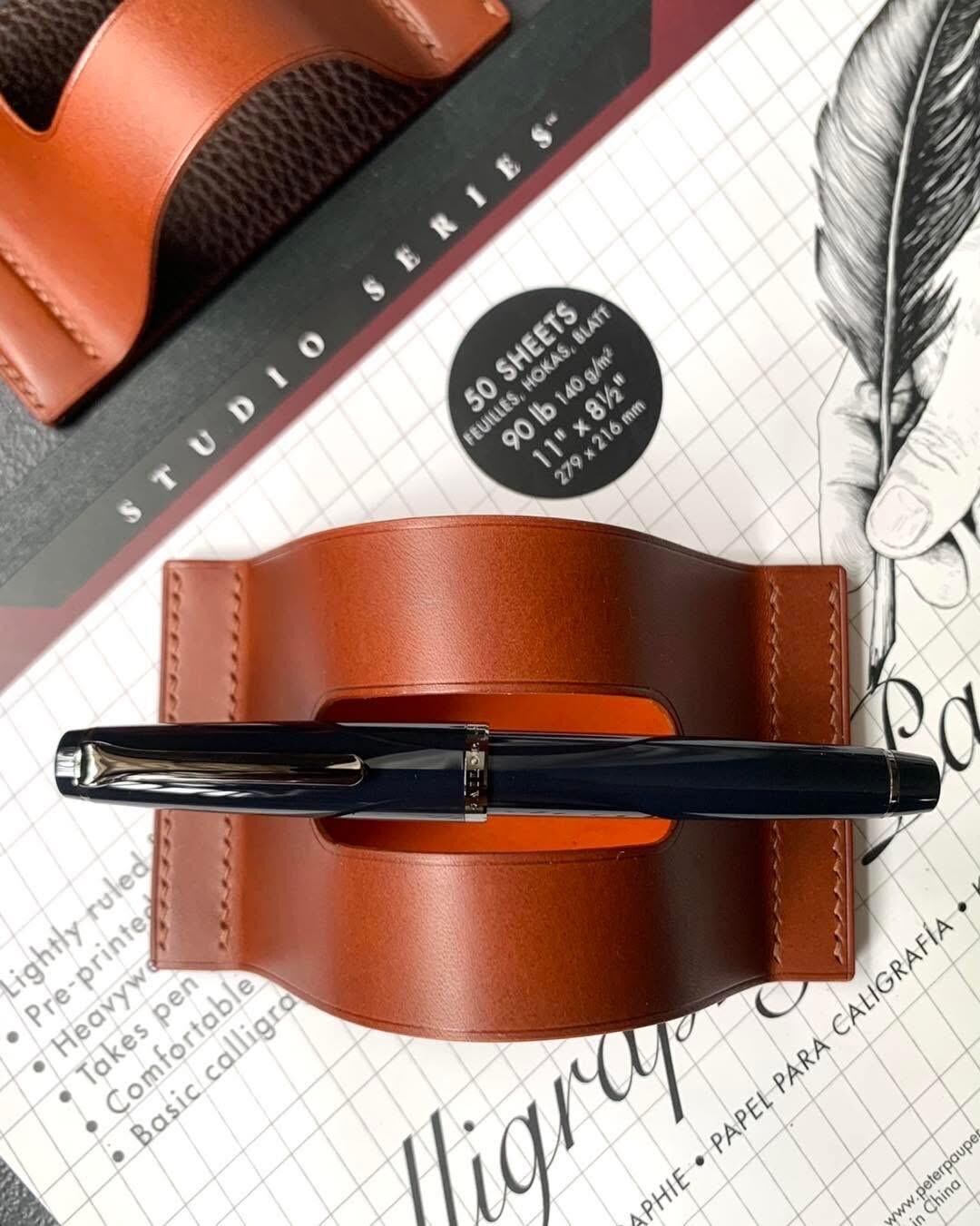 Leather Pen Rest - Etsy