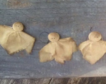 Ensemble de 10 figurines fantômes miniatures Primitive pour Angela