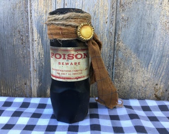 Attention, bouteille de potion sale