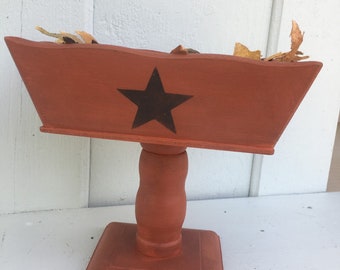 Centre de table d’automne Compote en bois