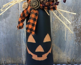 Bouteille d’Halloween Jack O Lantern