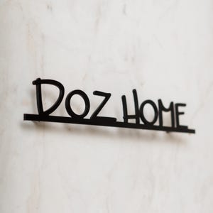 Custom Metal Sign, House Sign, Custom Metal Words, Wall Sign, Wall Art, Steel Words, Custom Metal Signs, Personalized House Names,Metal Sign