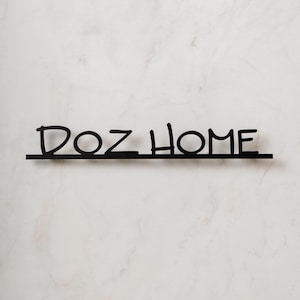 Metal Door Letters, Front Door Decor, Outdoor Metal Sign, Letrero Casa, House Sign Outdoor, 3D Letters, Custom Logo Sign,Personalized Family