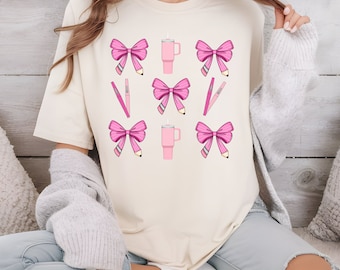 Teacher Croquette PNG, Teacher Shirt PNG, Back to School PNG, Teacher Appreciation Gift, Teacher Sublimation, digital download