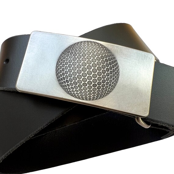 golf ball belt buckle