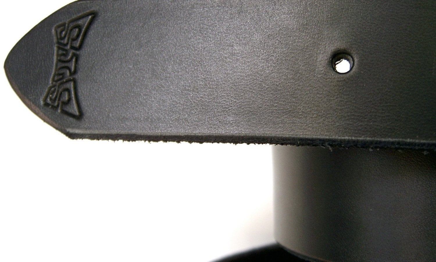 Men's Leather Belt Black Utility Belt Snap Belt Etsy