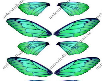 Five Colors, Fairy Wings, DIY, Printable, Digital Downloads, Butterfly ...